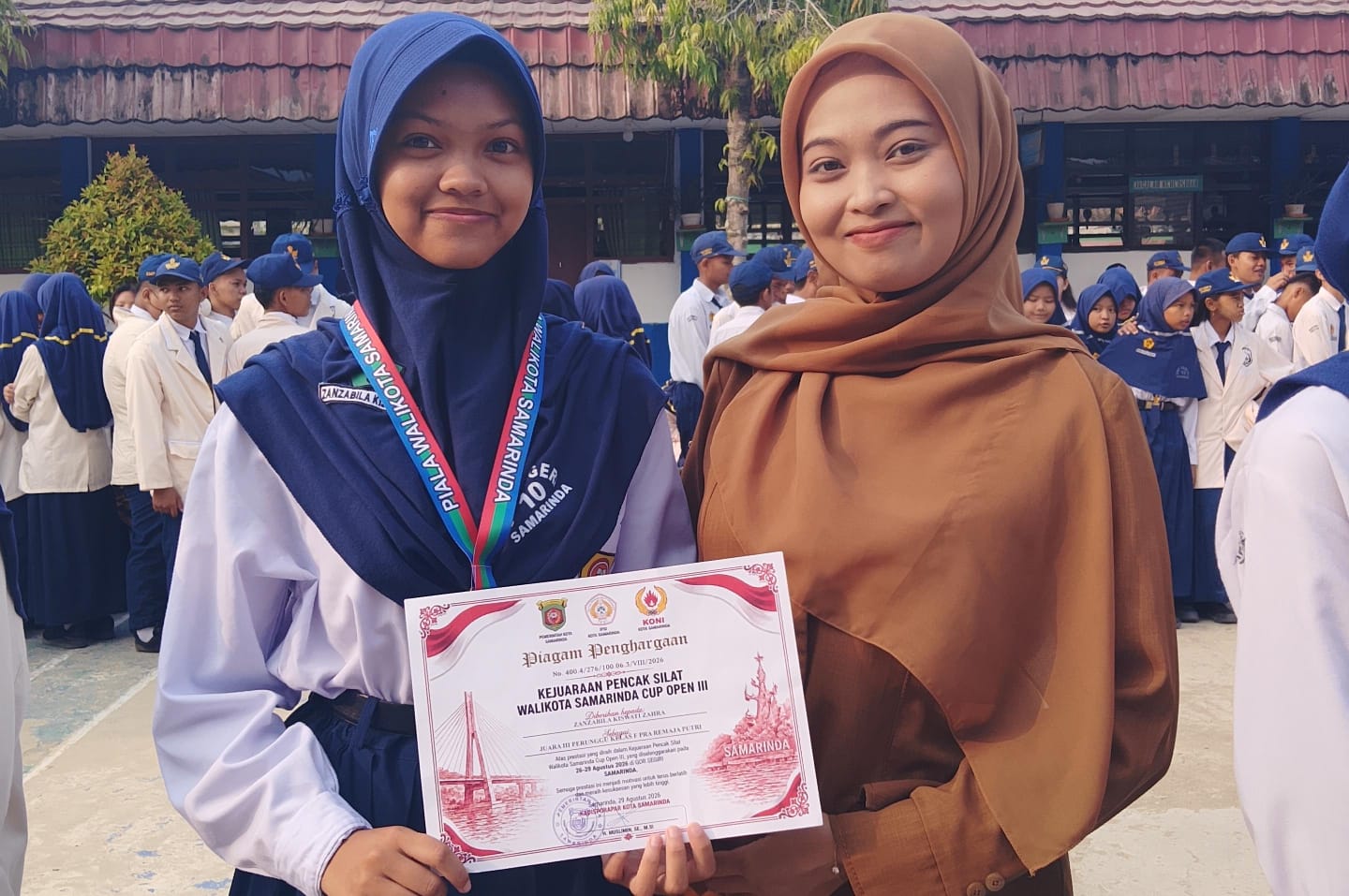 JUARA 3 PENCAK SILAT WALI KOTA SAMARINDA CUP III